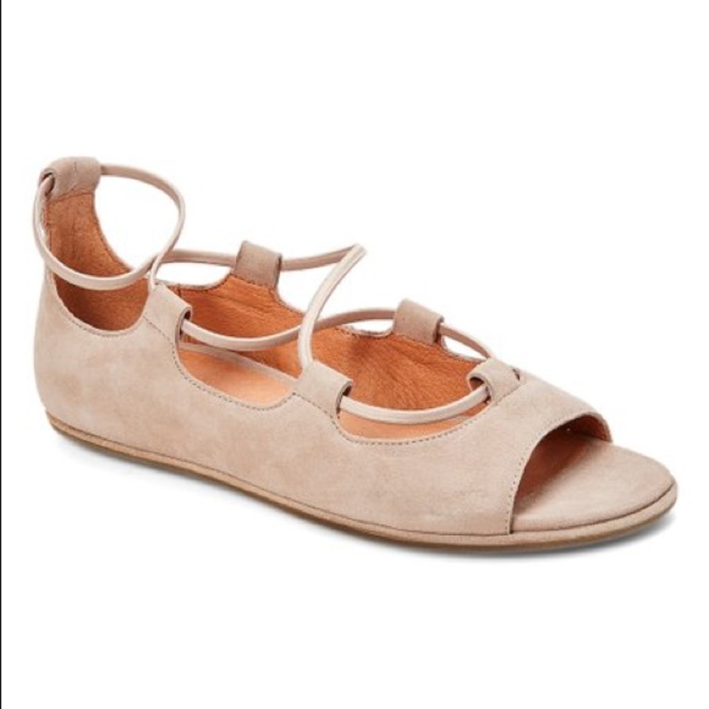 Gentle Souls Mushroom Lark Suede Ballet Flat - Picture 1 of 6